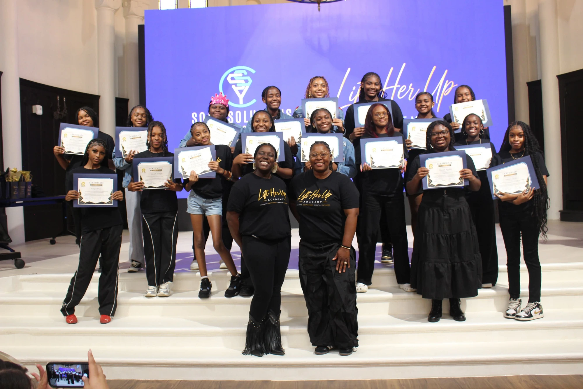 2026 Lift Her Up Academy Graduates