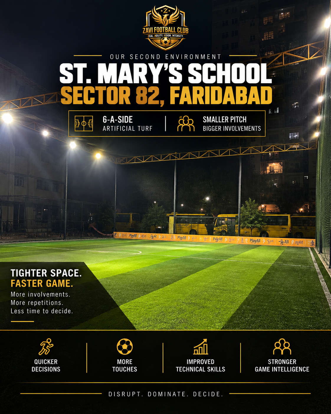 St. Mary's School — Zavi FC training centre