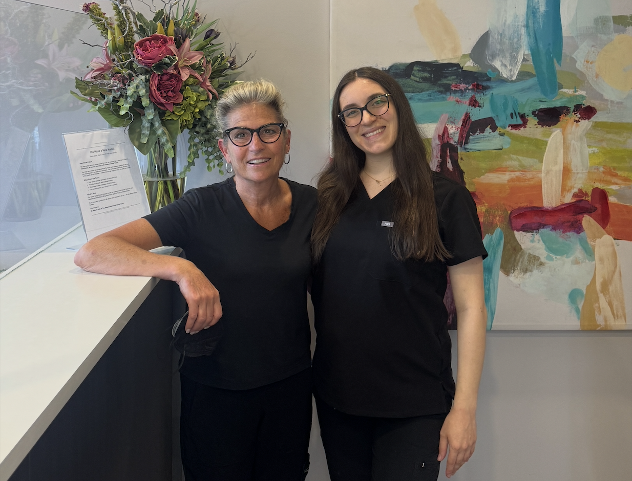 Dr. Valerie Roth and Dr. Gabi Micheli at Beechwood Dental Studio