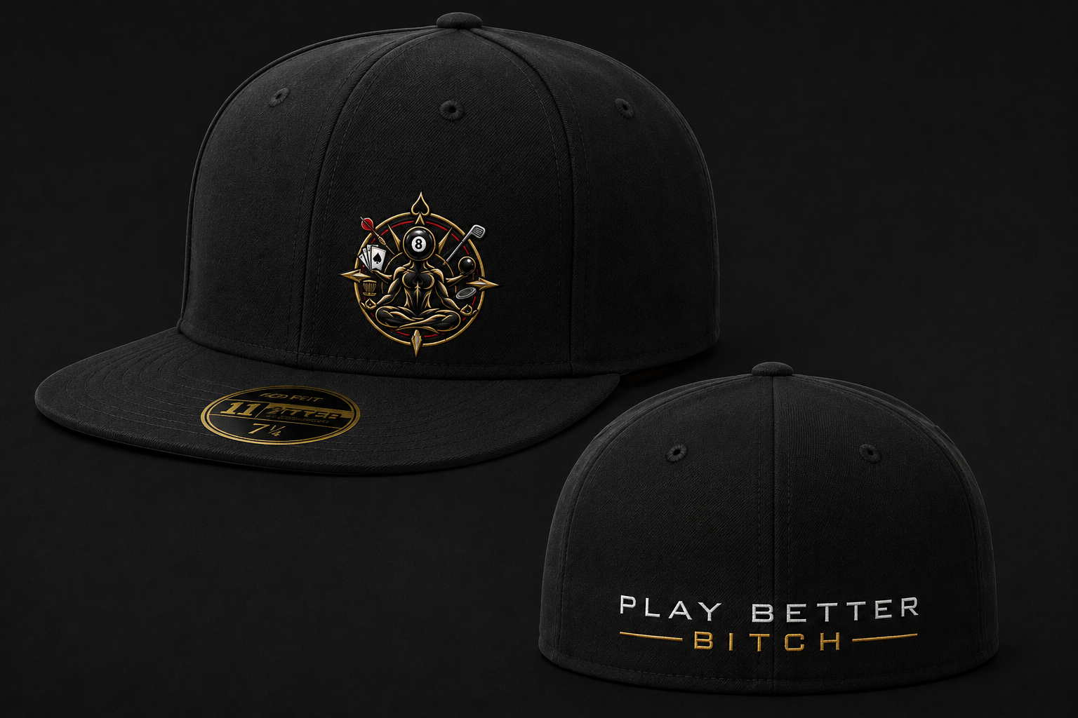 Play Better Bitch fitted cap