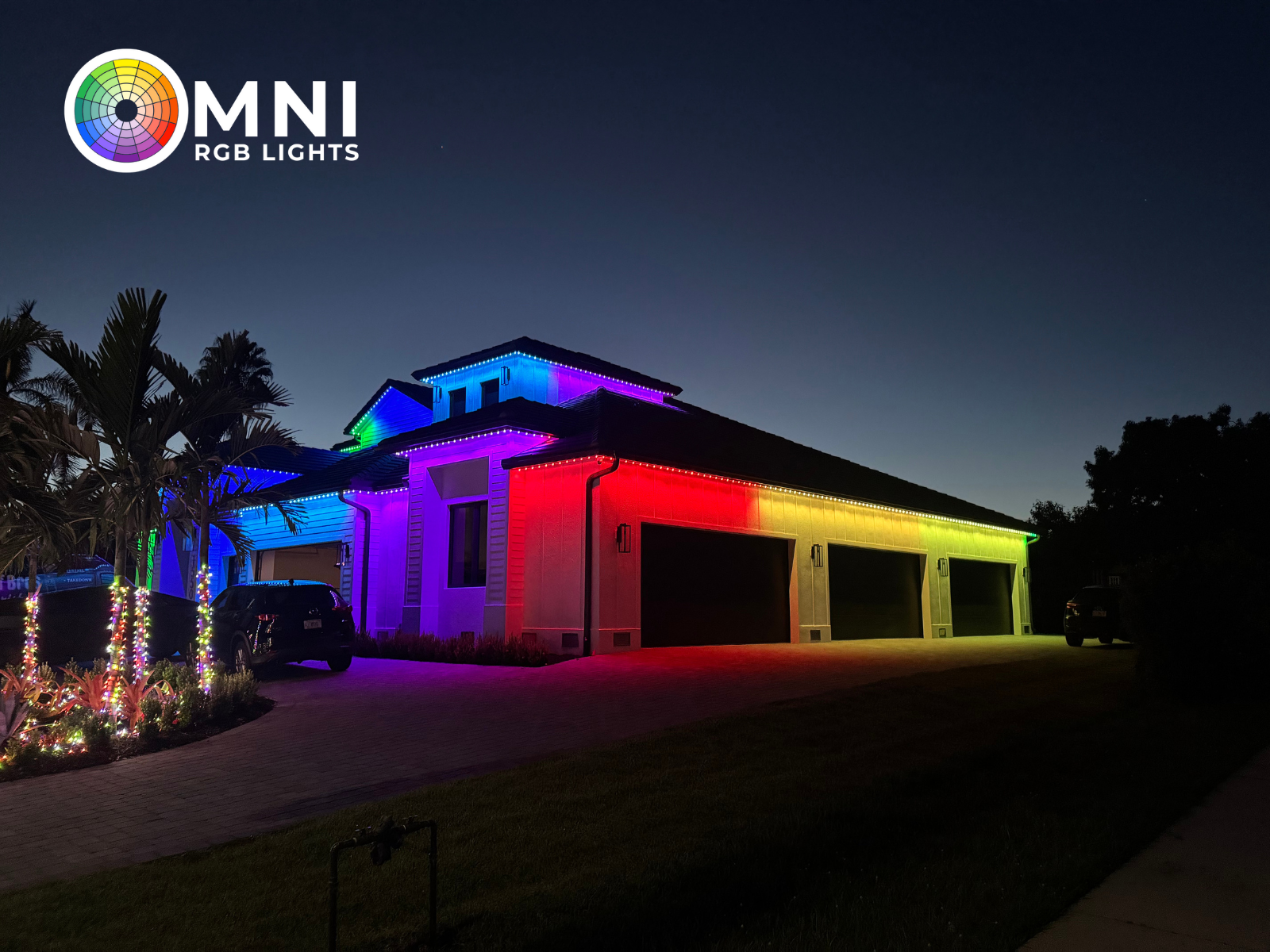 Three-Car Garage — Rainbow Sequence