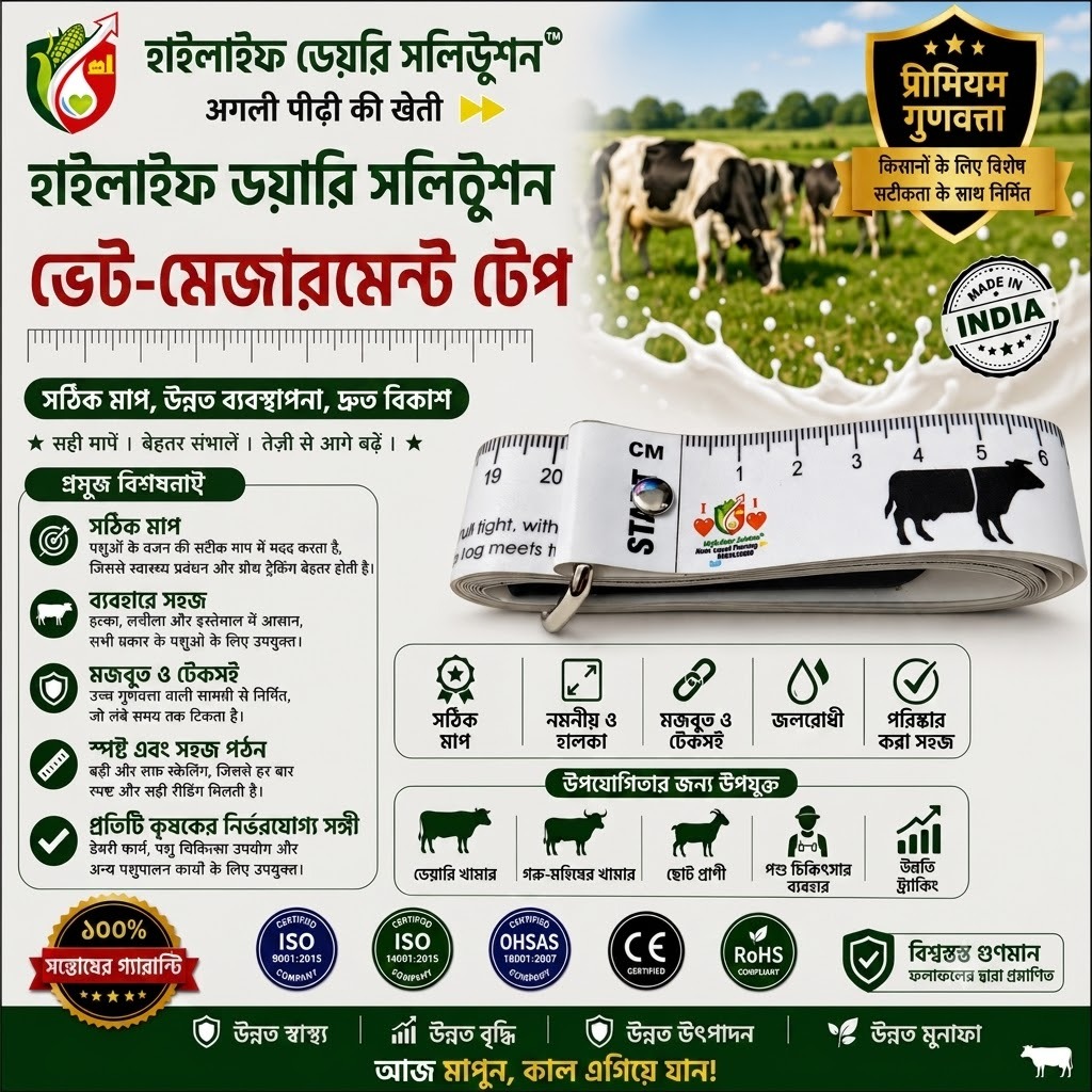 HiLife Cattle Weight Measurement Tape