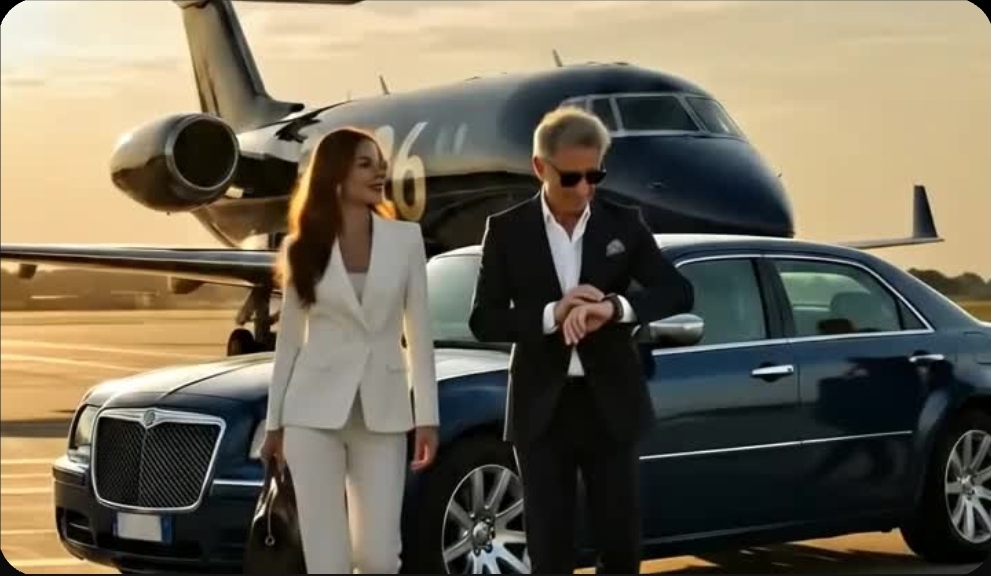 Autista privato Gallura Drive con jet privato in aeroporto — Transfer VIP