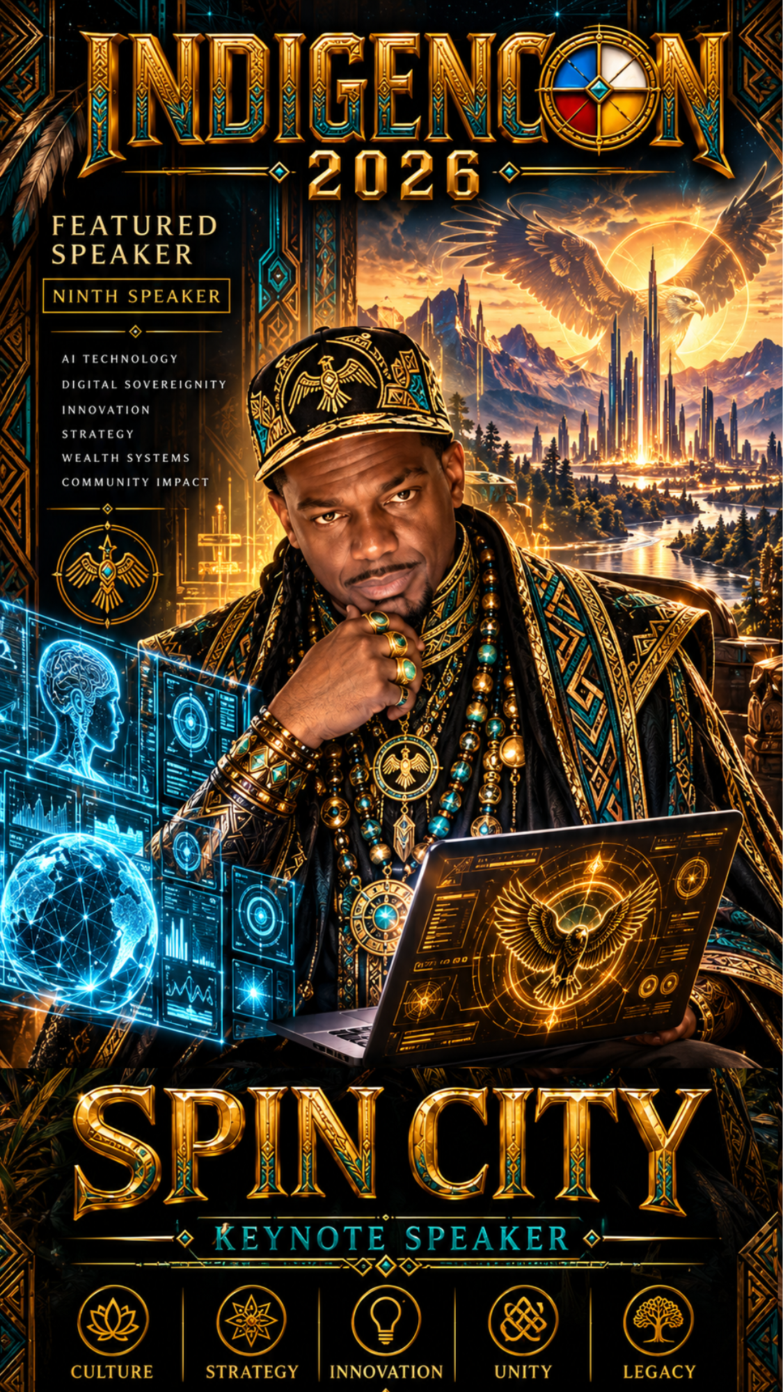 Spin City — Keynote Speaker