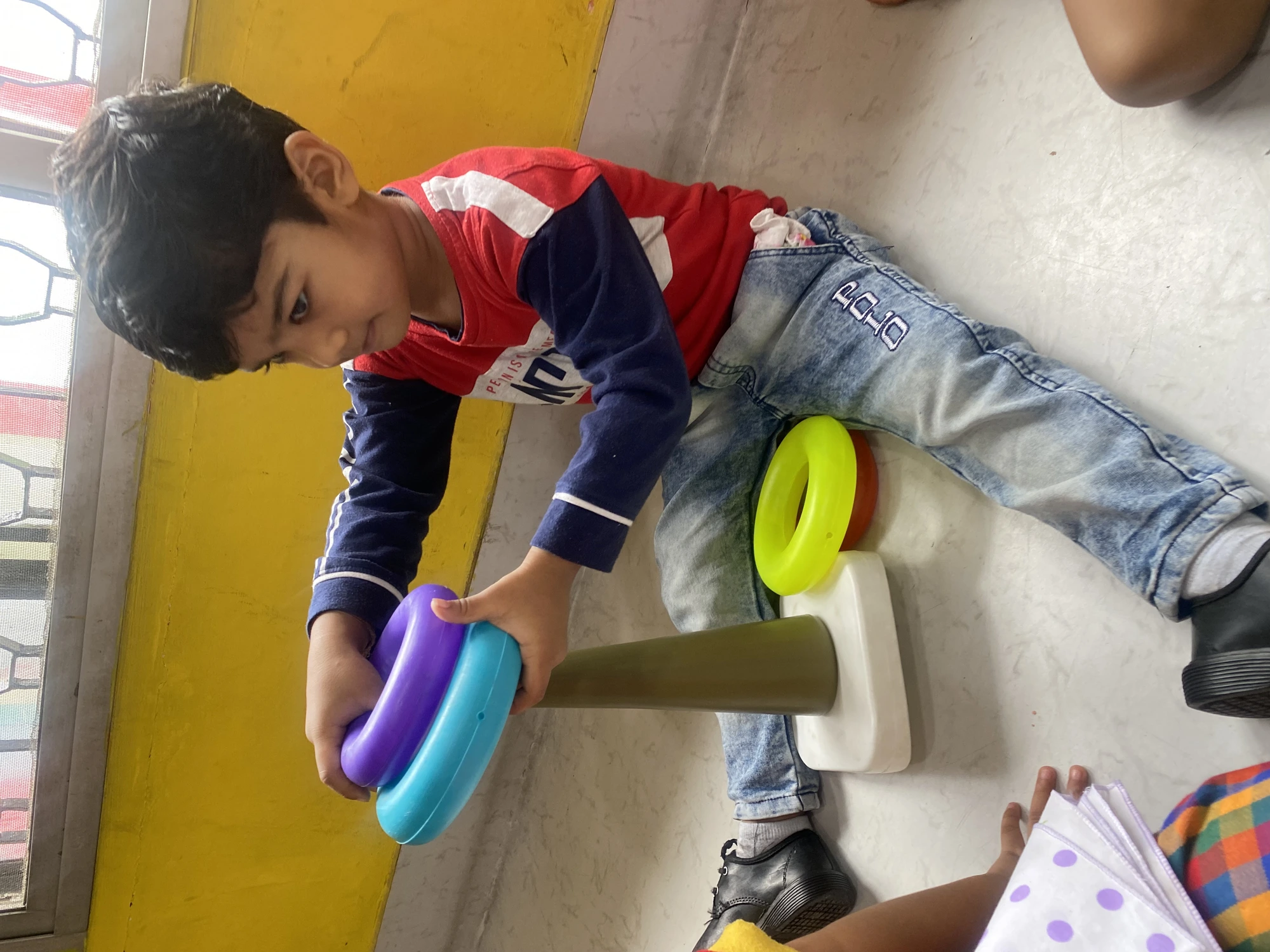 Krayons child playing