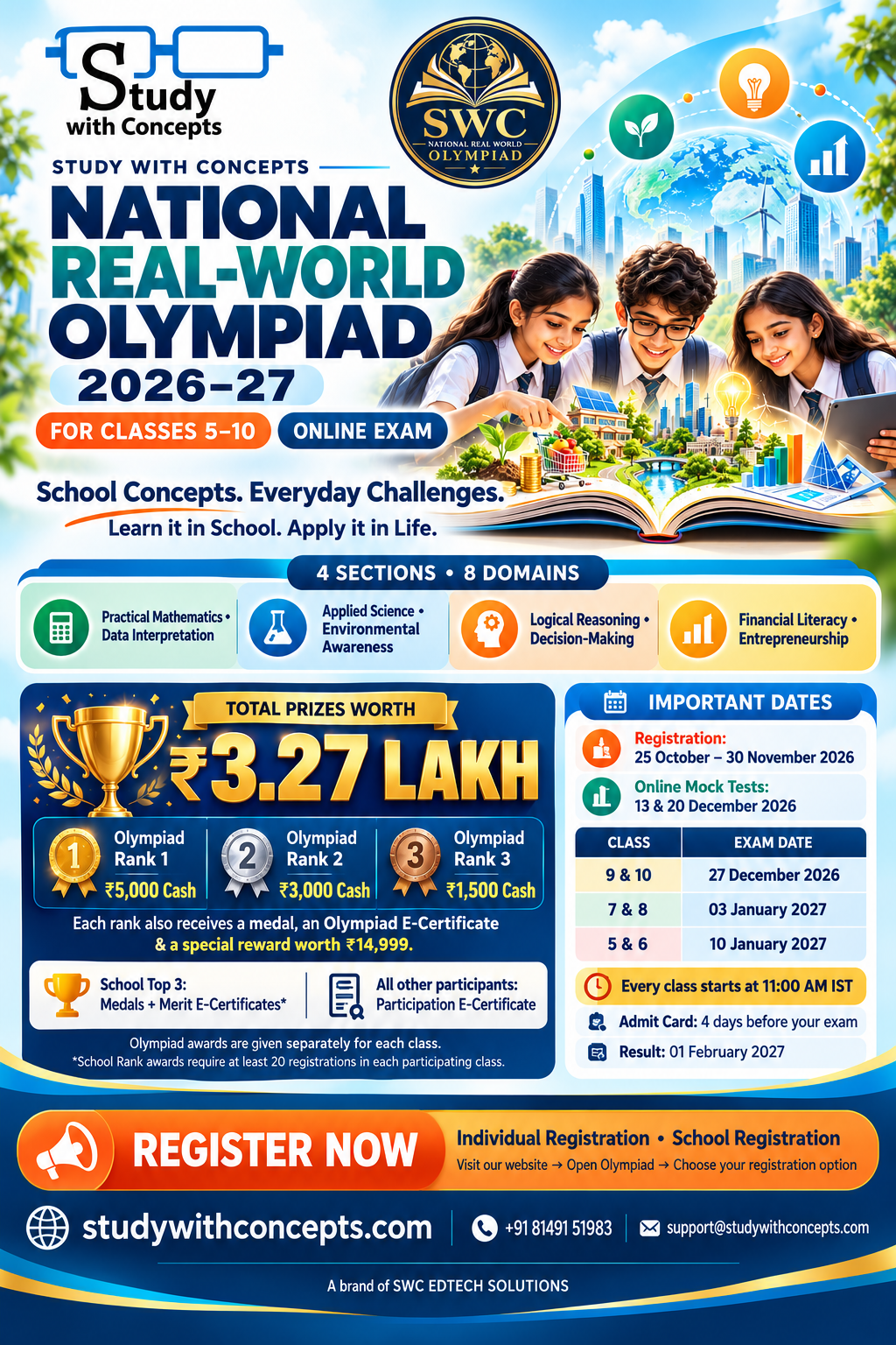 National Real-World Olympiad 2026-27
