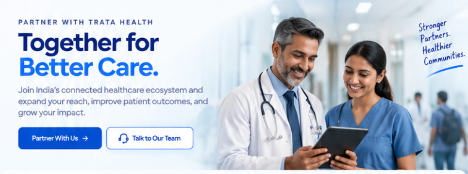 Partner with Trata Health hero visual