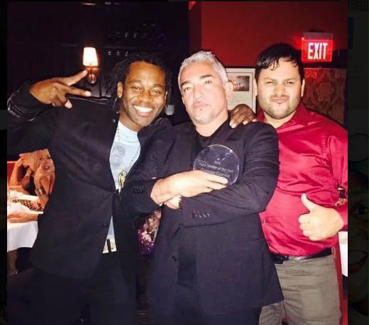 Founder Toriano Sanzone with Cesar Millan