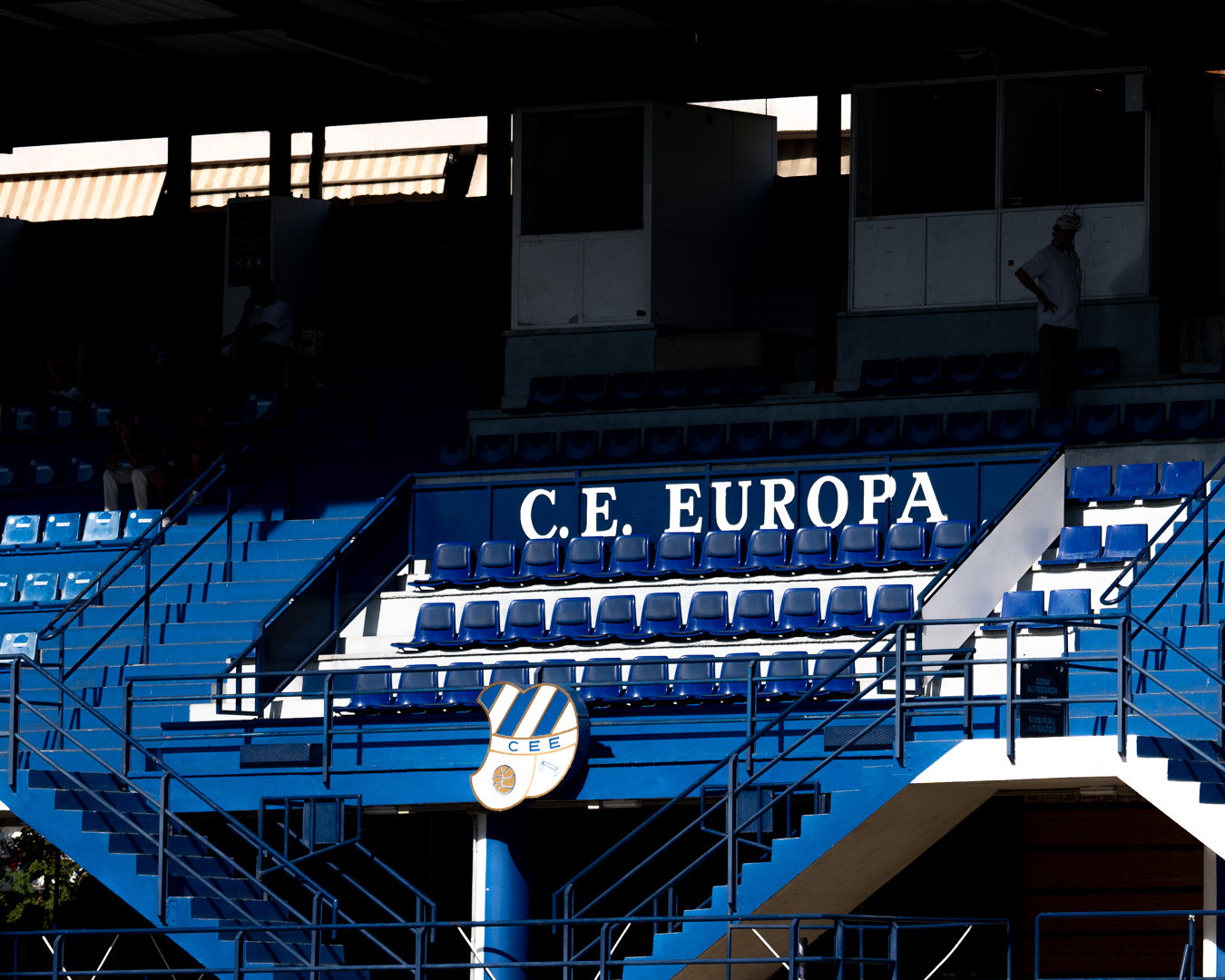 C.E. Europa stadium stands — matchday atmosphere