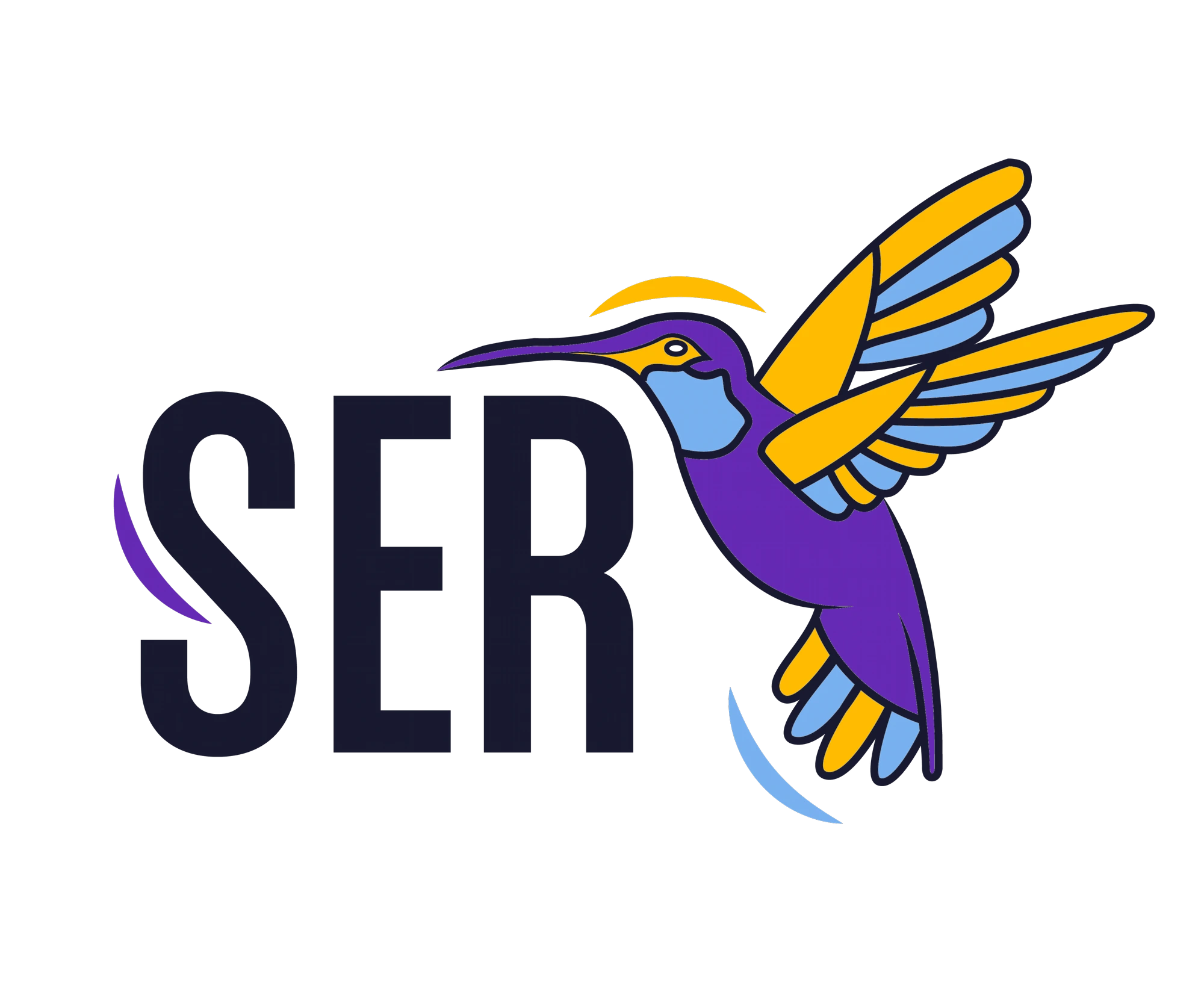 SER hummingbird logo