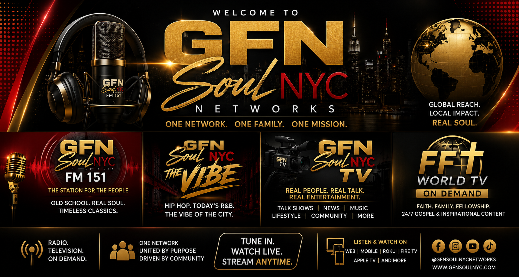 GFN Soul NYC — One Network, One Family, One Mission