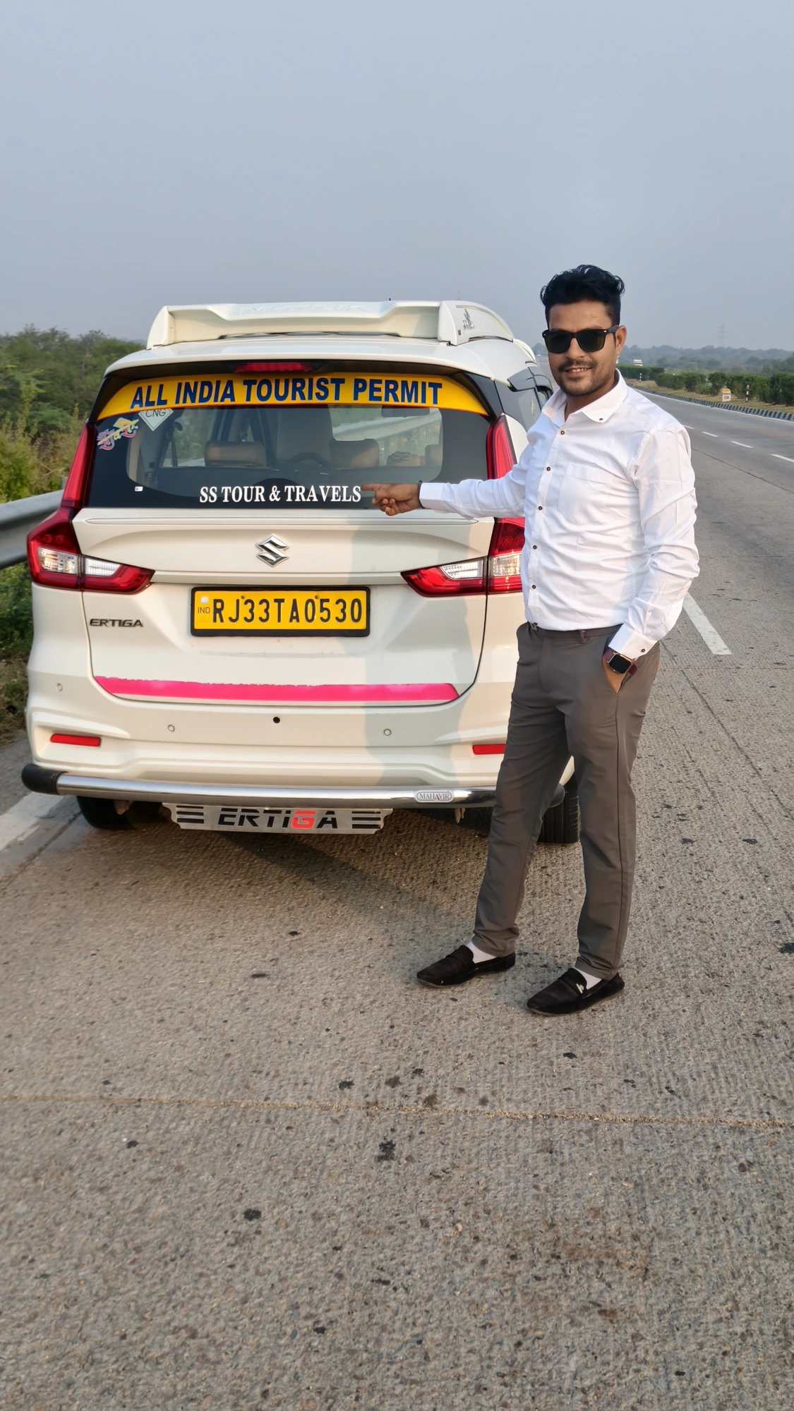 SS Tour & Travels Maruti Ertiga All India Tourist Permit