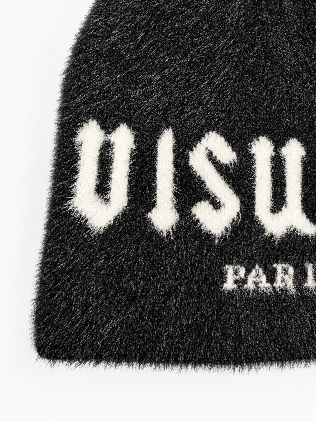 Fuzzy Logo Beanie reverse side