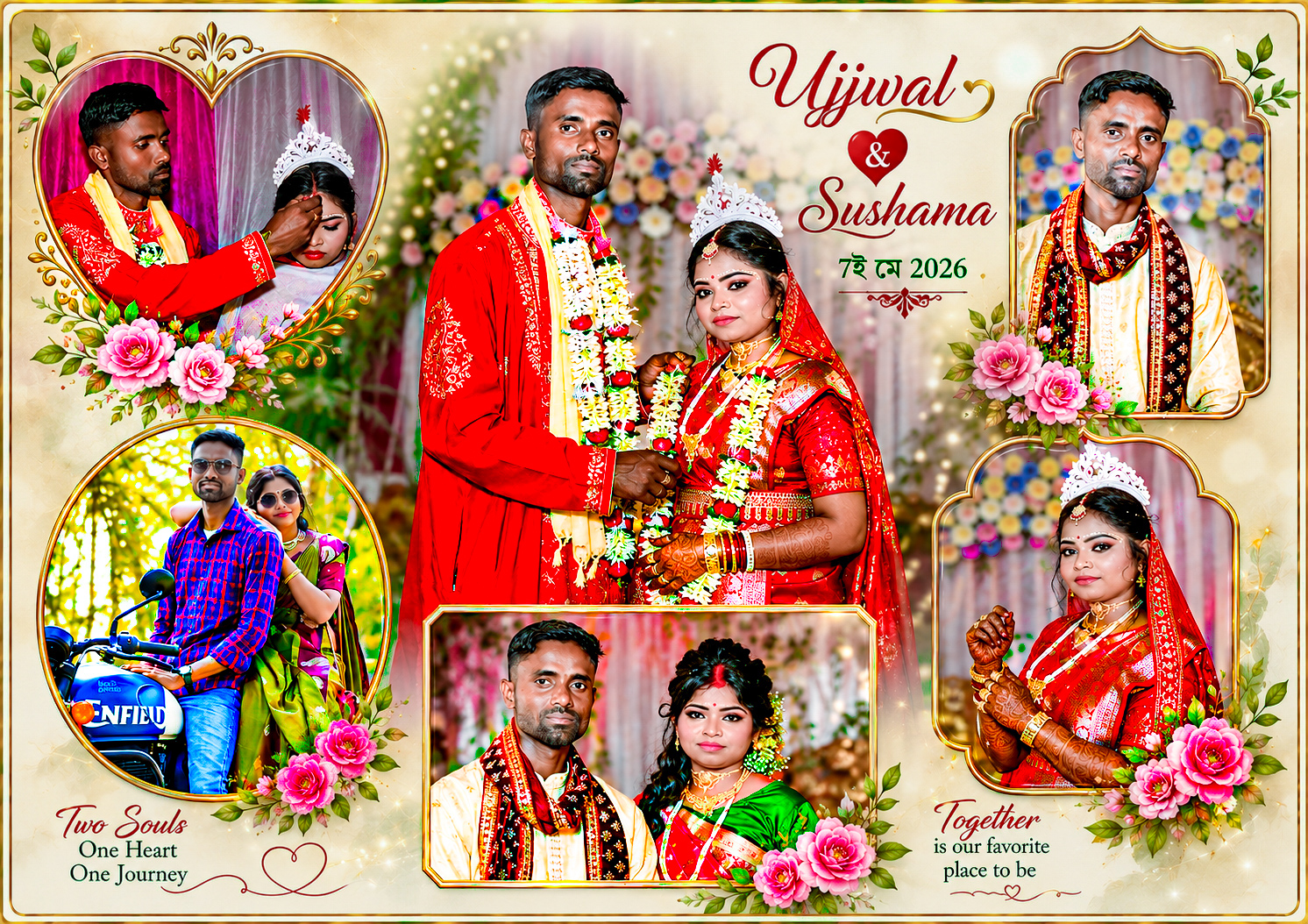 Traditional Wedding Album Highlights