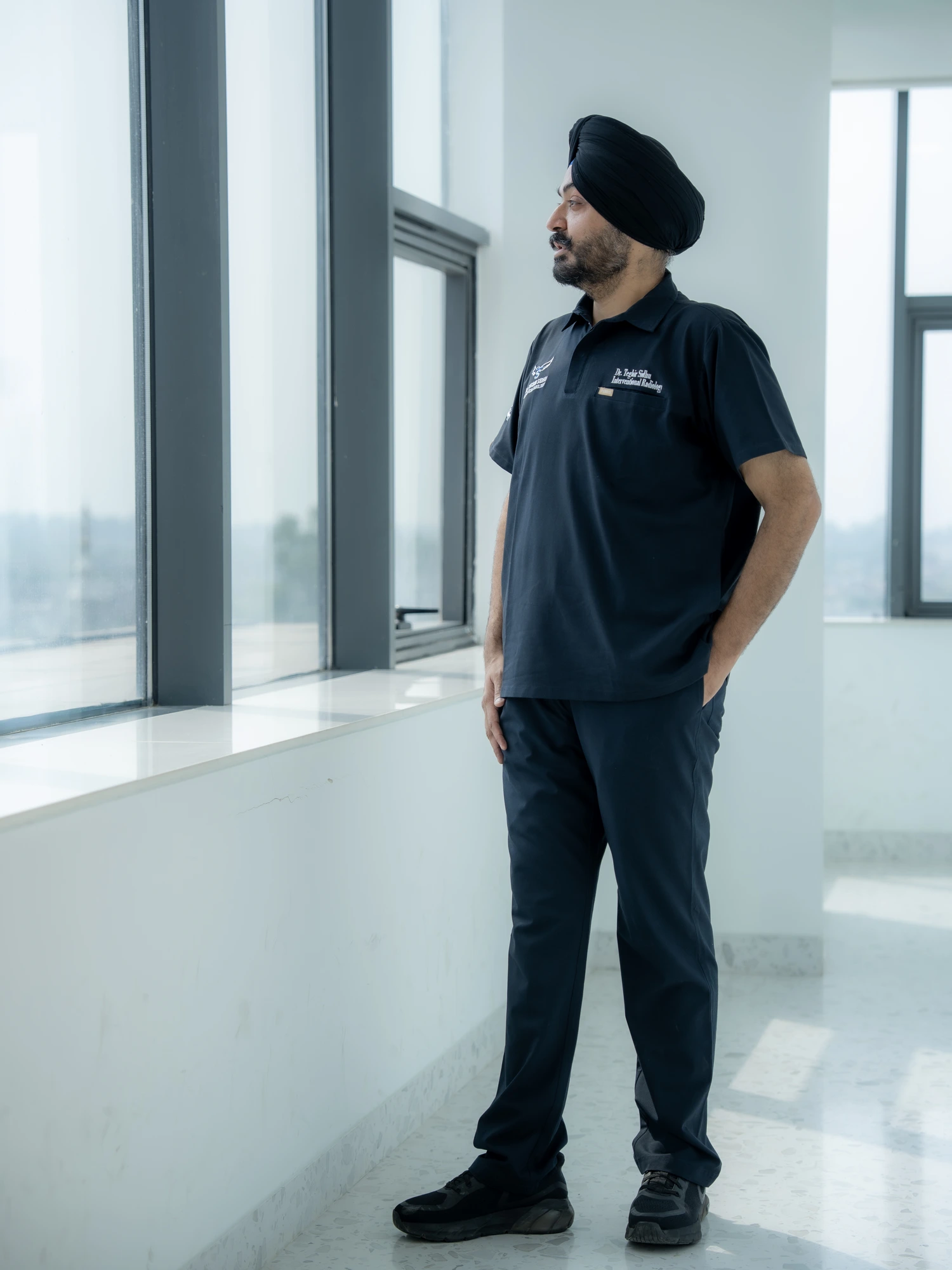 Dr Tegbir Singh Sidhu — Interventional Radiologist — Max Mohali corridor