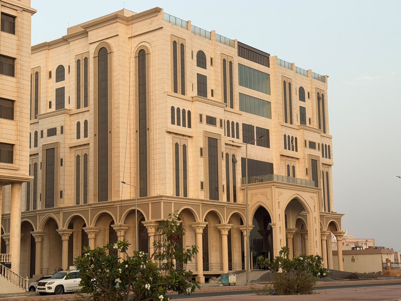 Hayat Imperial night façade