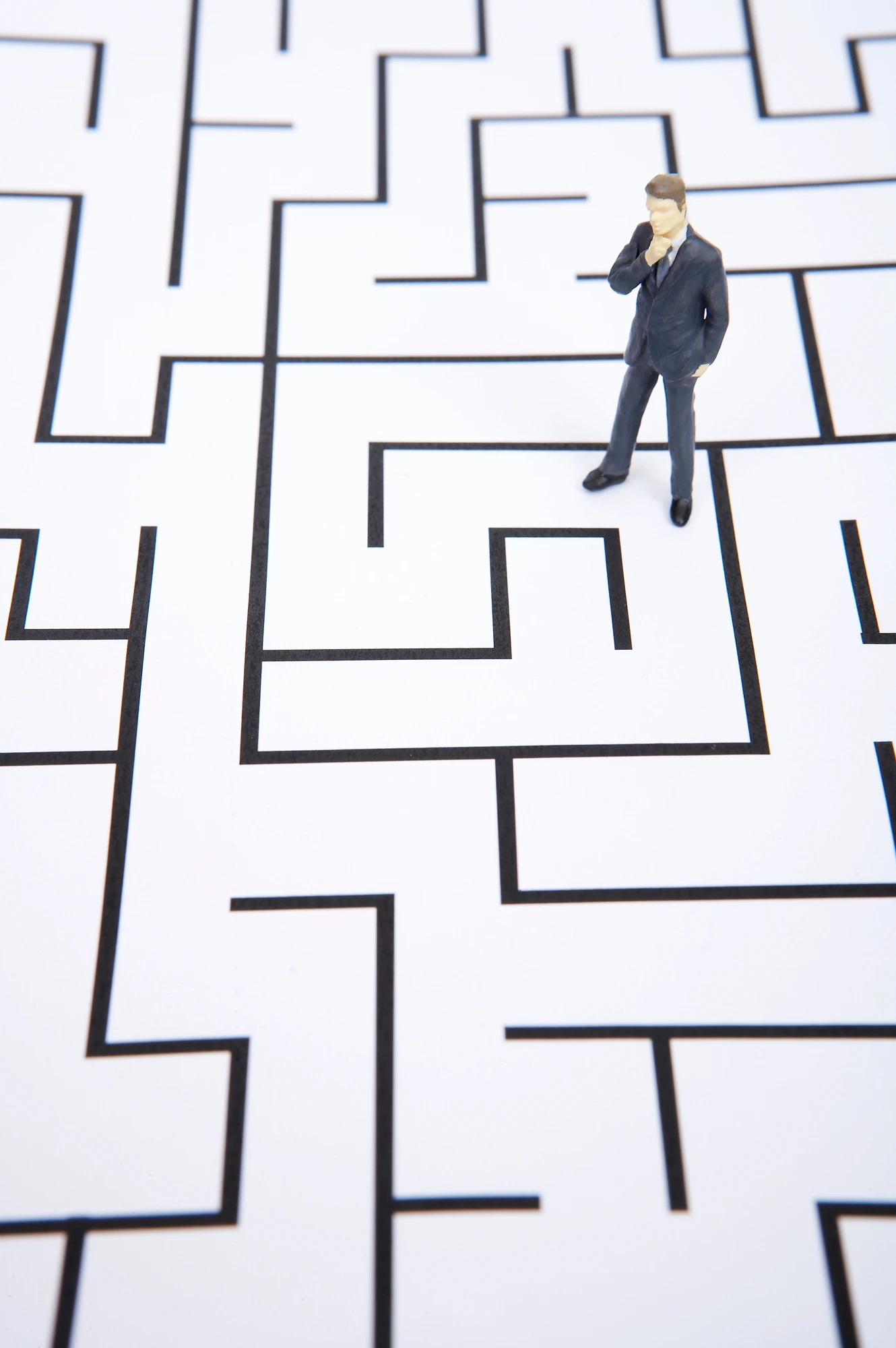 A leader considering the maze — the challenge of navigating without a framework