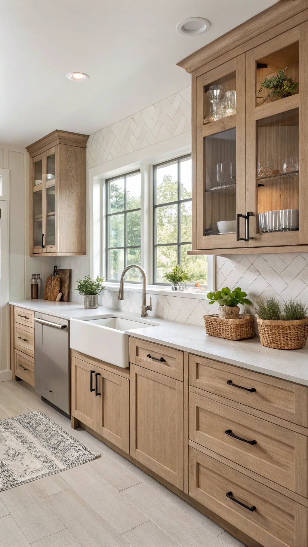 Natural Oak Shaker Kitchen